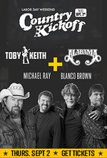 TOBY KEITH & ALABAMA 